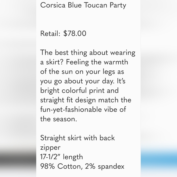 Lilly Pulitzer Izzy Cotton lined Skirt - Picture 4 of 11